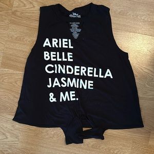 Disney top only wore a few times.